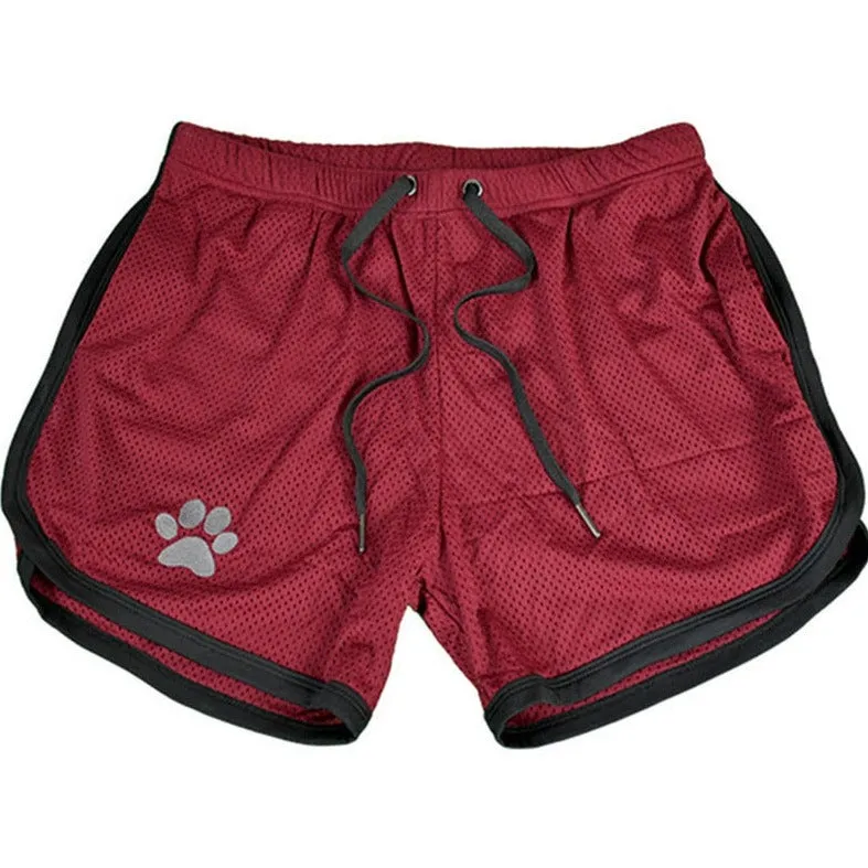 Gay Bear Paw Gym Shorts