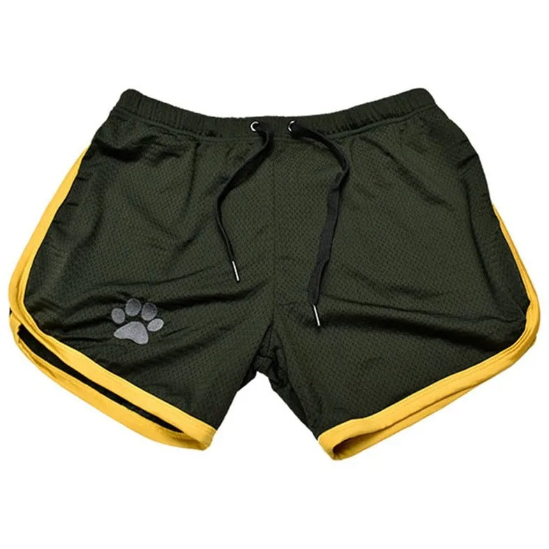 Gay Bear Paw Gym Shorts