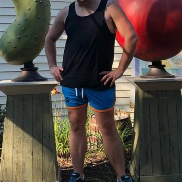 Gay Bear Paw Gym Shorts