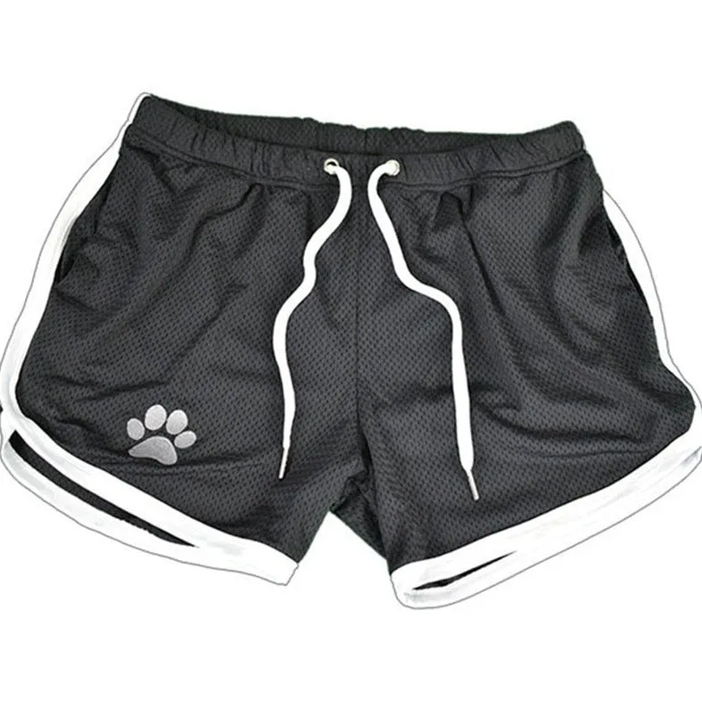 Gay Bear Paw Gym Shorts