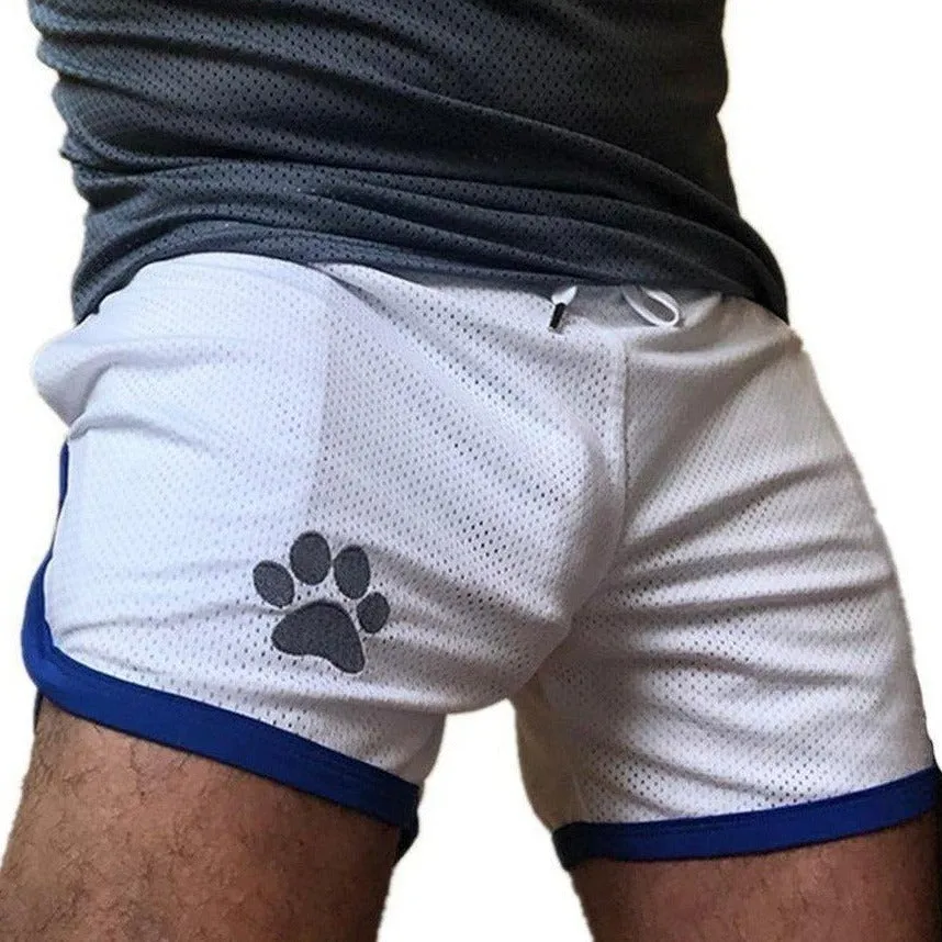 Gay Bear Paw Gym Shorts