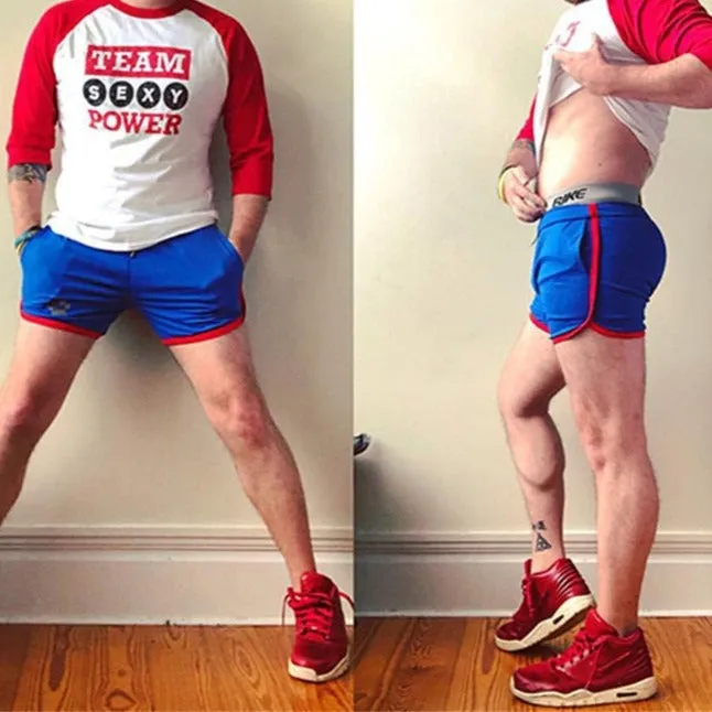 Gay Bear Paw Gym Shorts