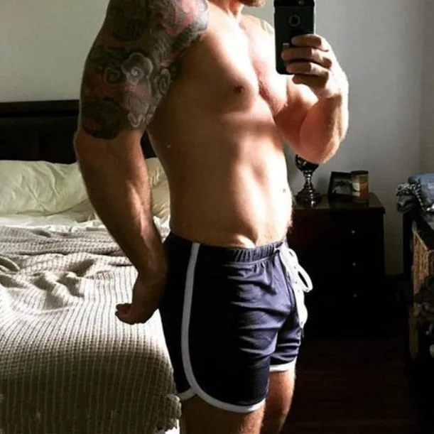 Gay Bear Paw Gym Shorts