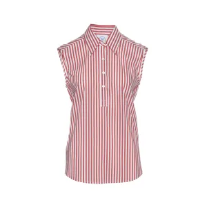 Geneva Sleeveless Popover in Performance Poplin