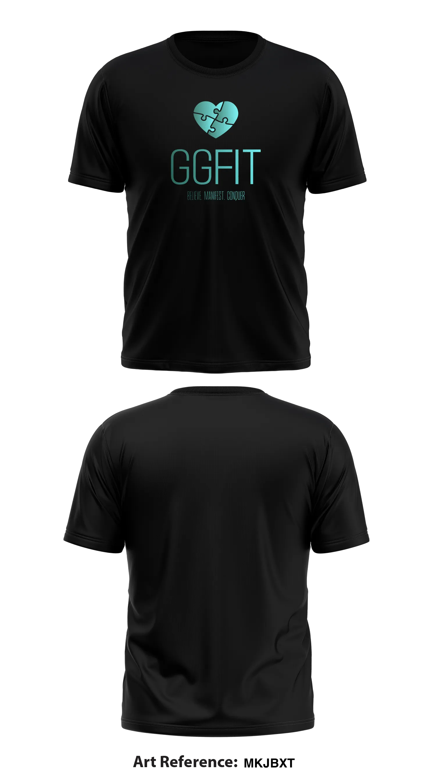 GGFit Store 1 Core Men's SS Performance Tee - mkjBxt