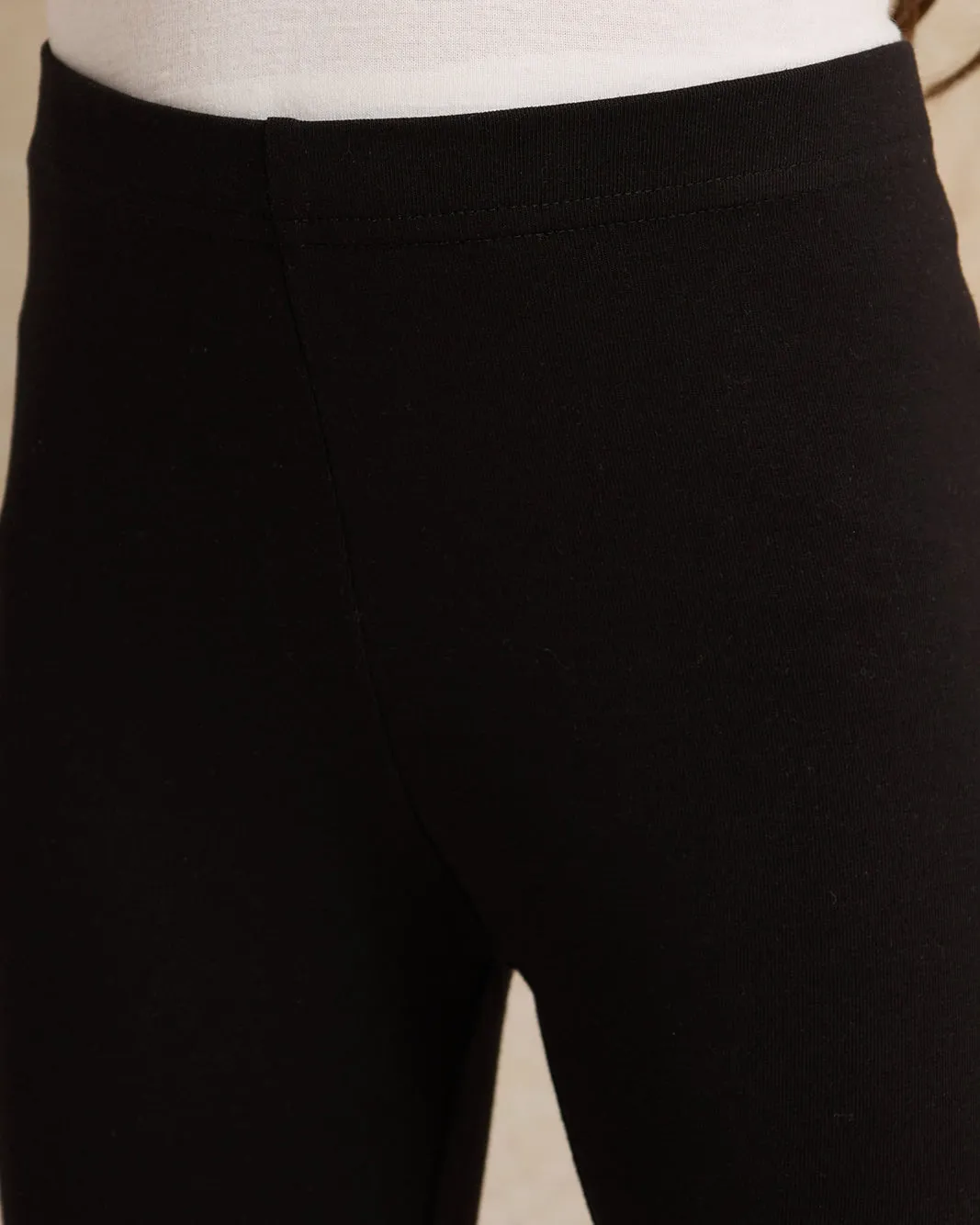 Girls Grey And Black Cycling Shorts (Pack of 2)
