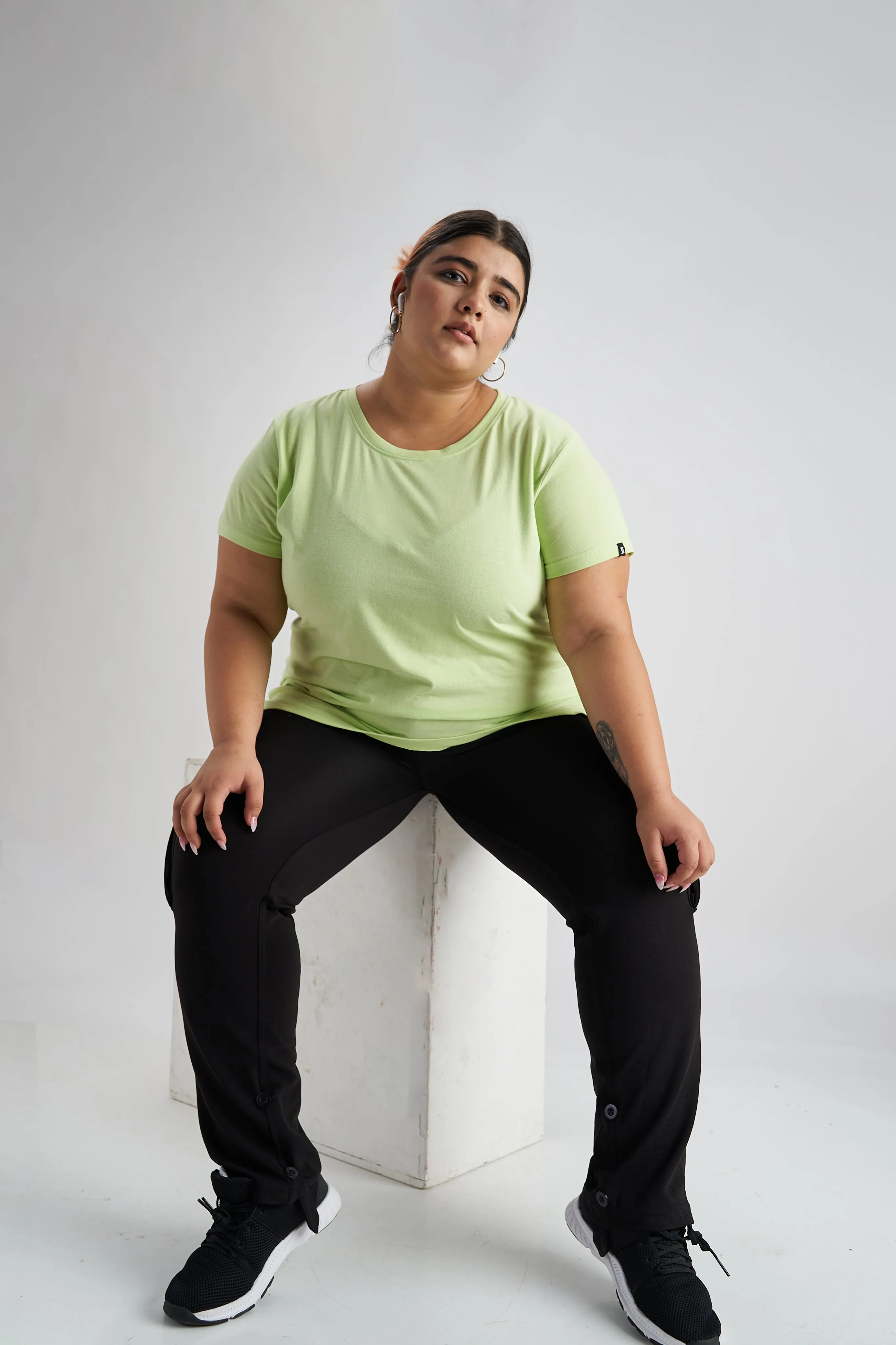 Go Easy Tee: Neon Green