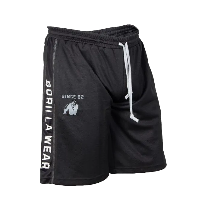 Gorilla Wear Functional Mesh Shorts Black/White