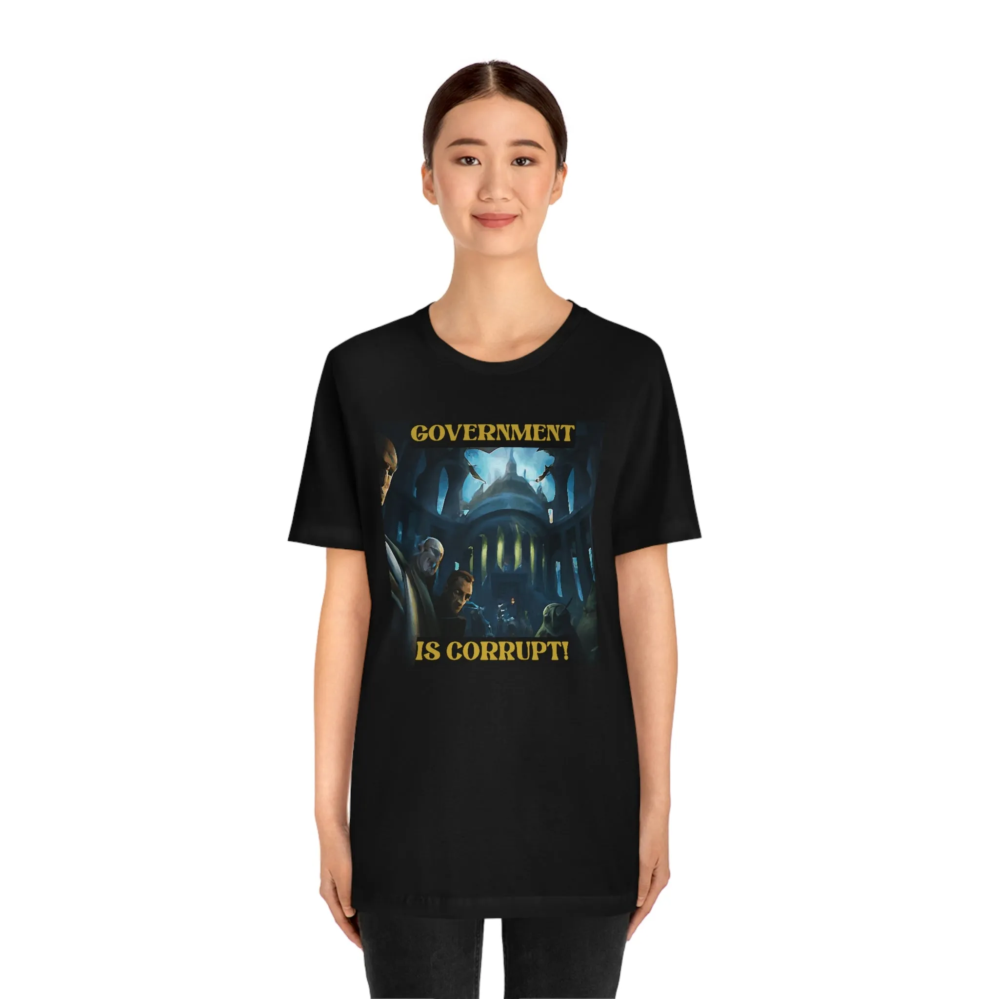 Government is Corrupt! Short Sleeve Tee