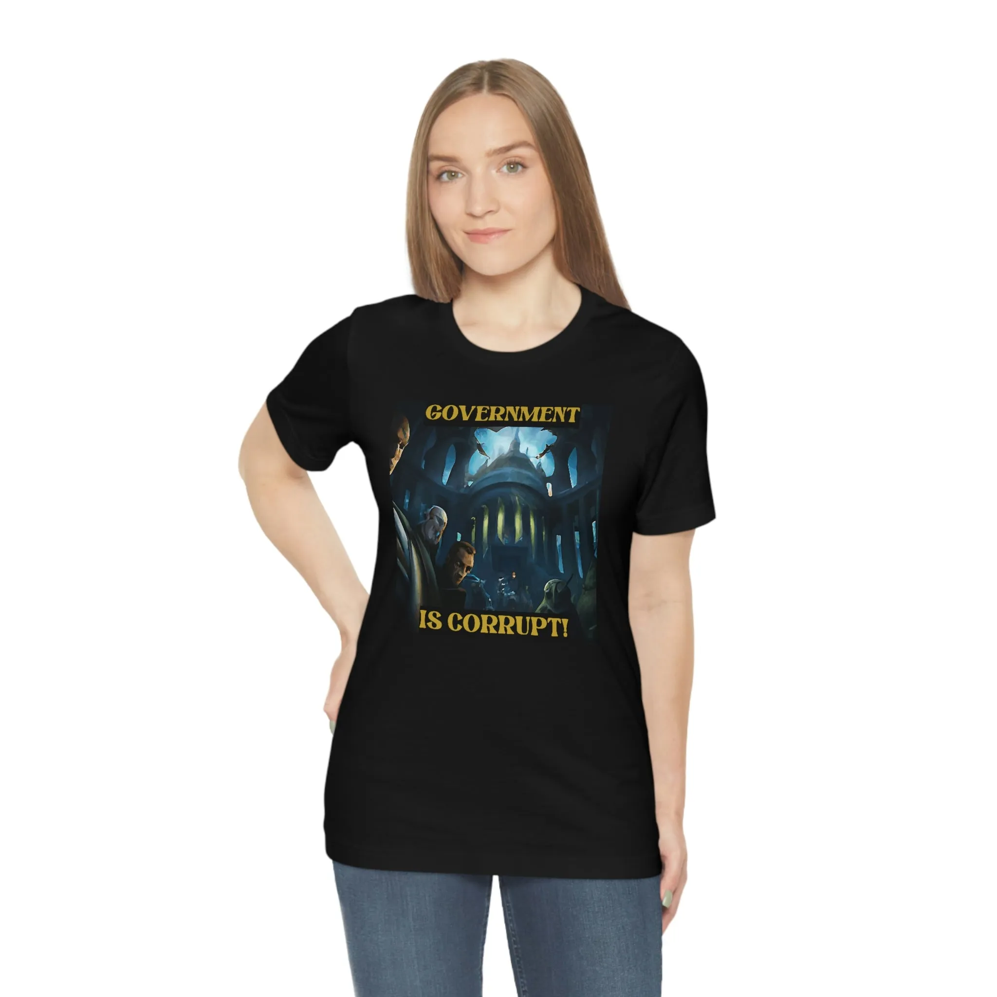 Government is Corrupt! Short Sleeve Tee