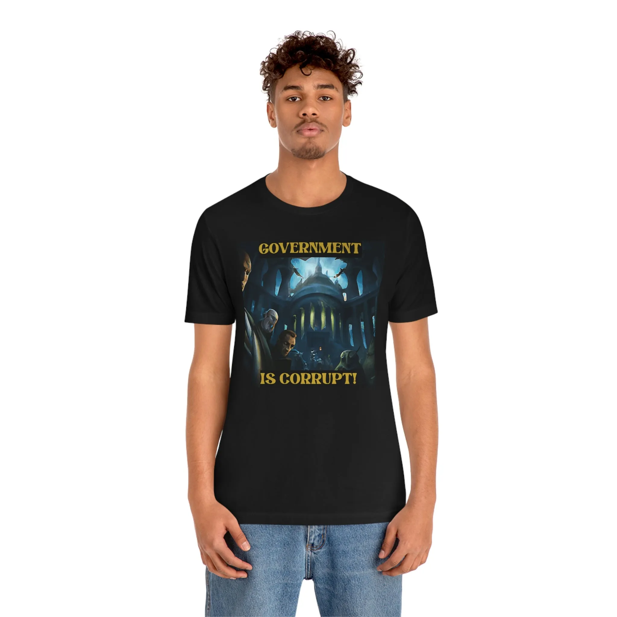 Government is Corrupt! Short Sleeve Tee