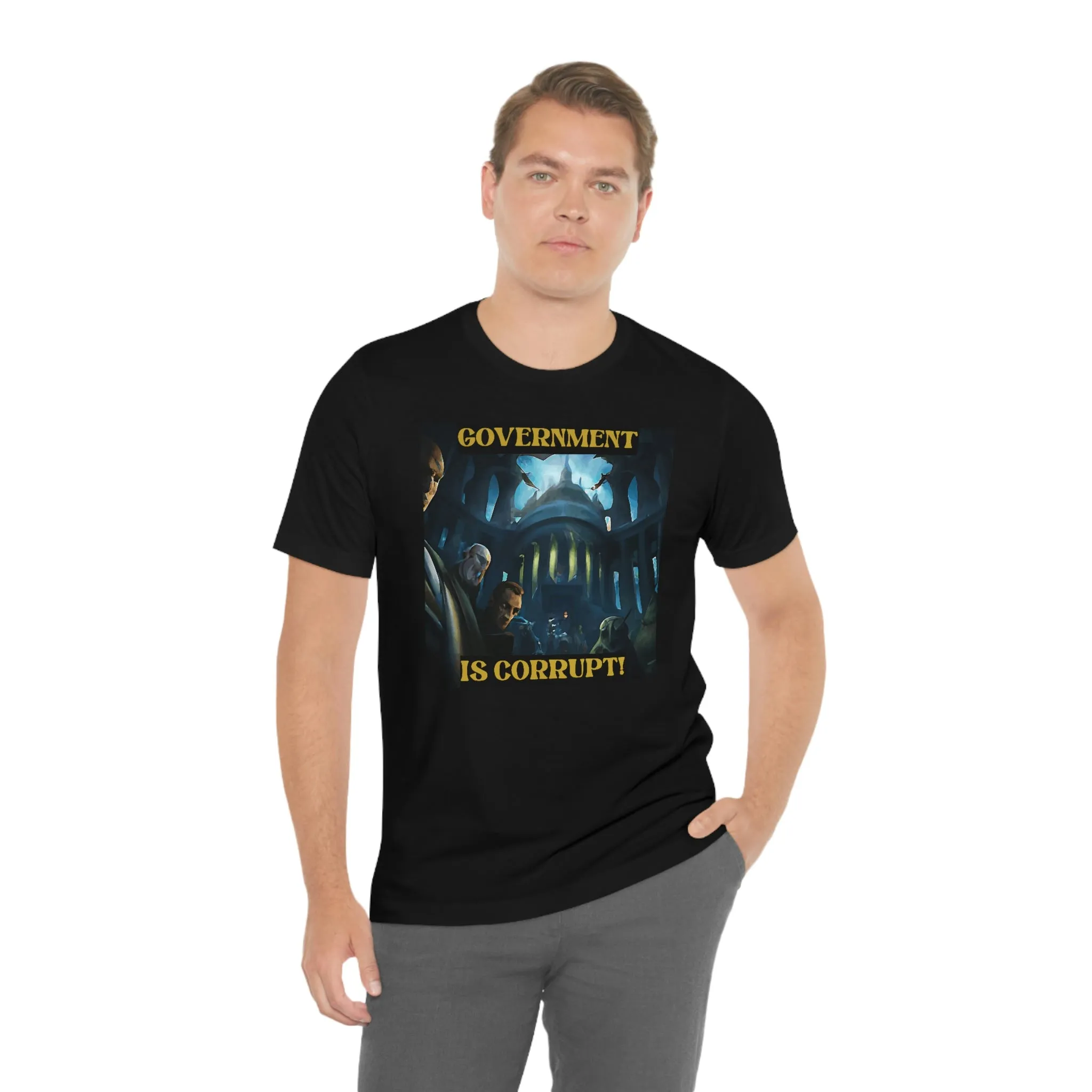 Government is Corrupt! Short Sleeve Tee