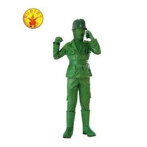 Green Army Man Costume Size M
