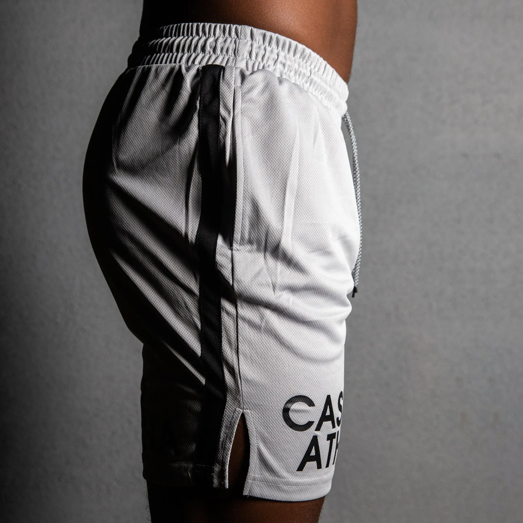 Grey Watermark Gym Shorts