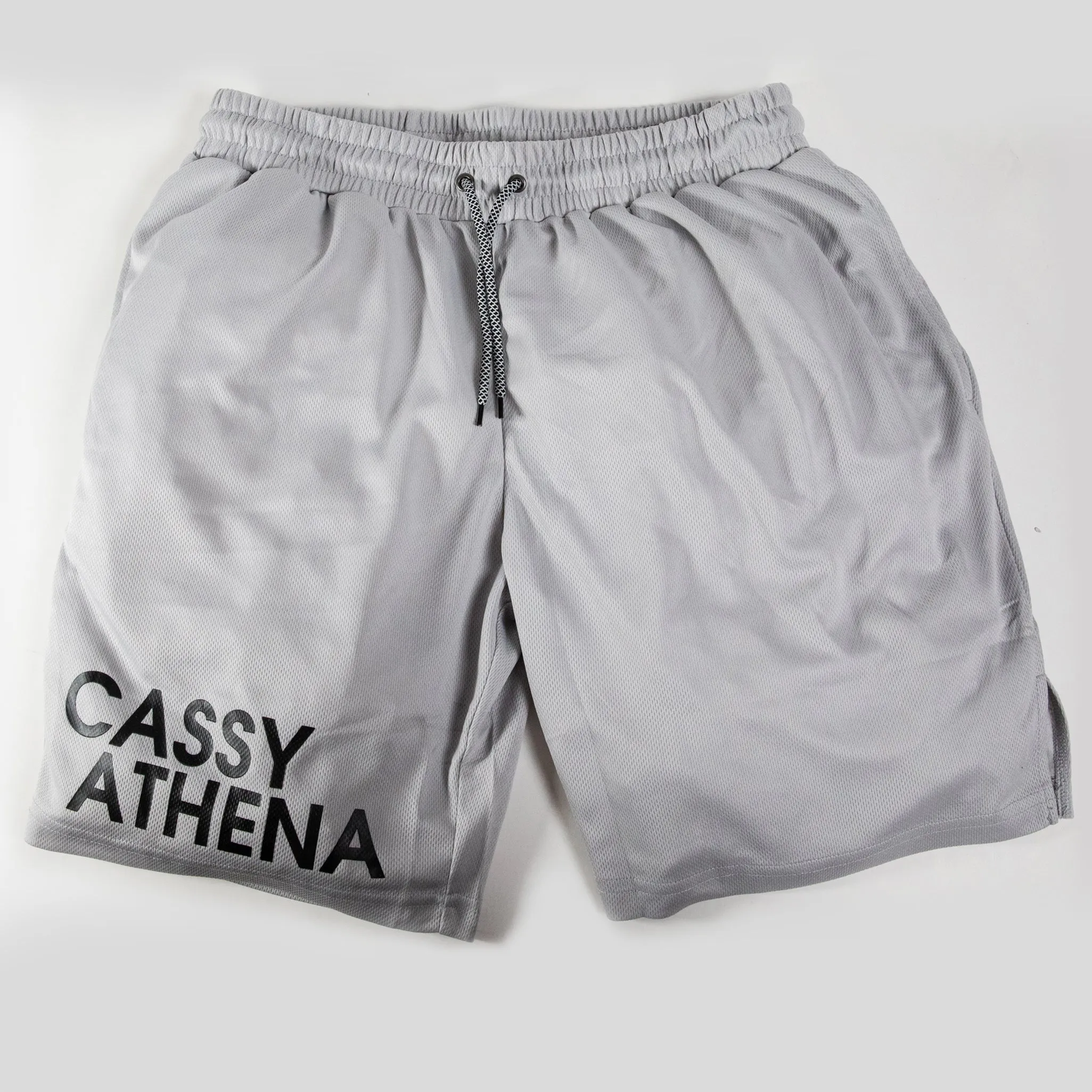 Grey Watermark Gym Shorts