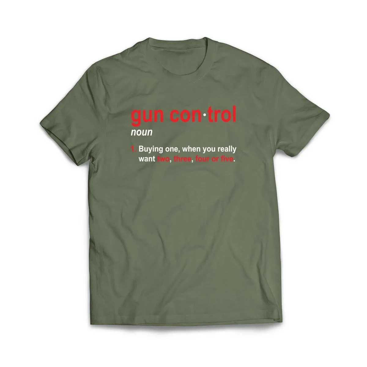 Gun Control Definition T-Shirt
