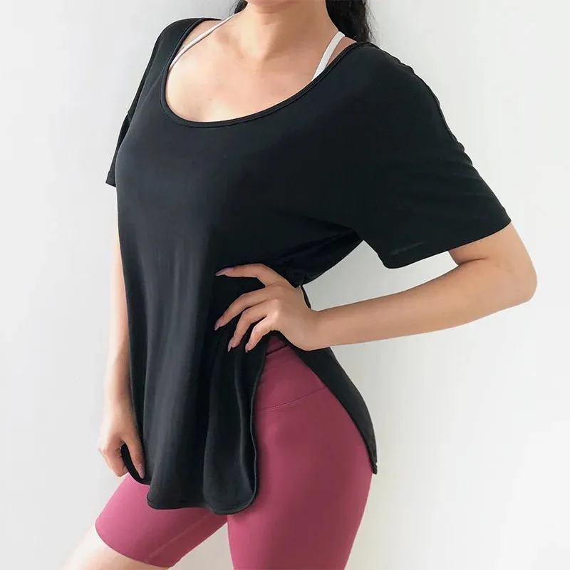Gym Breathable Short Sleeve Top
