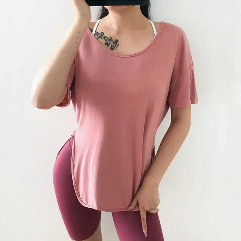 Gym Breathable Short Sleeve Top