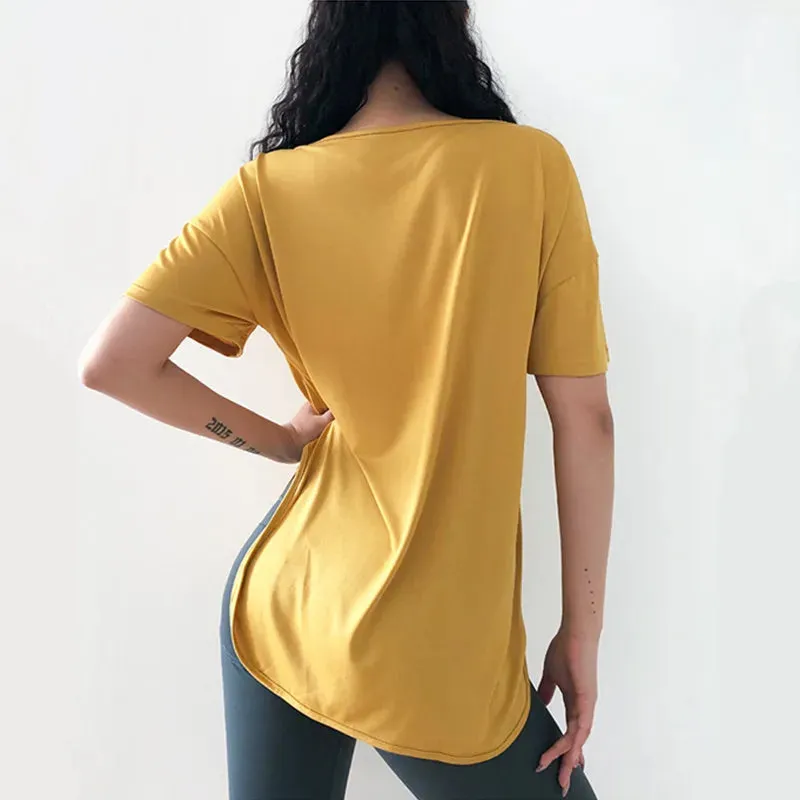 Gym Breathable Short Sleeve Top