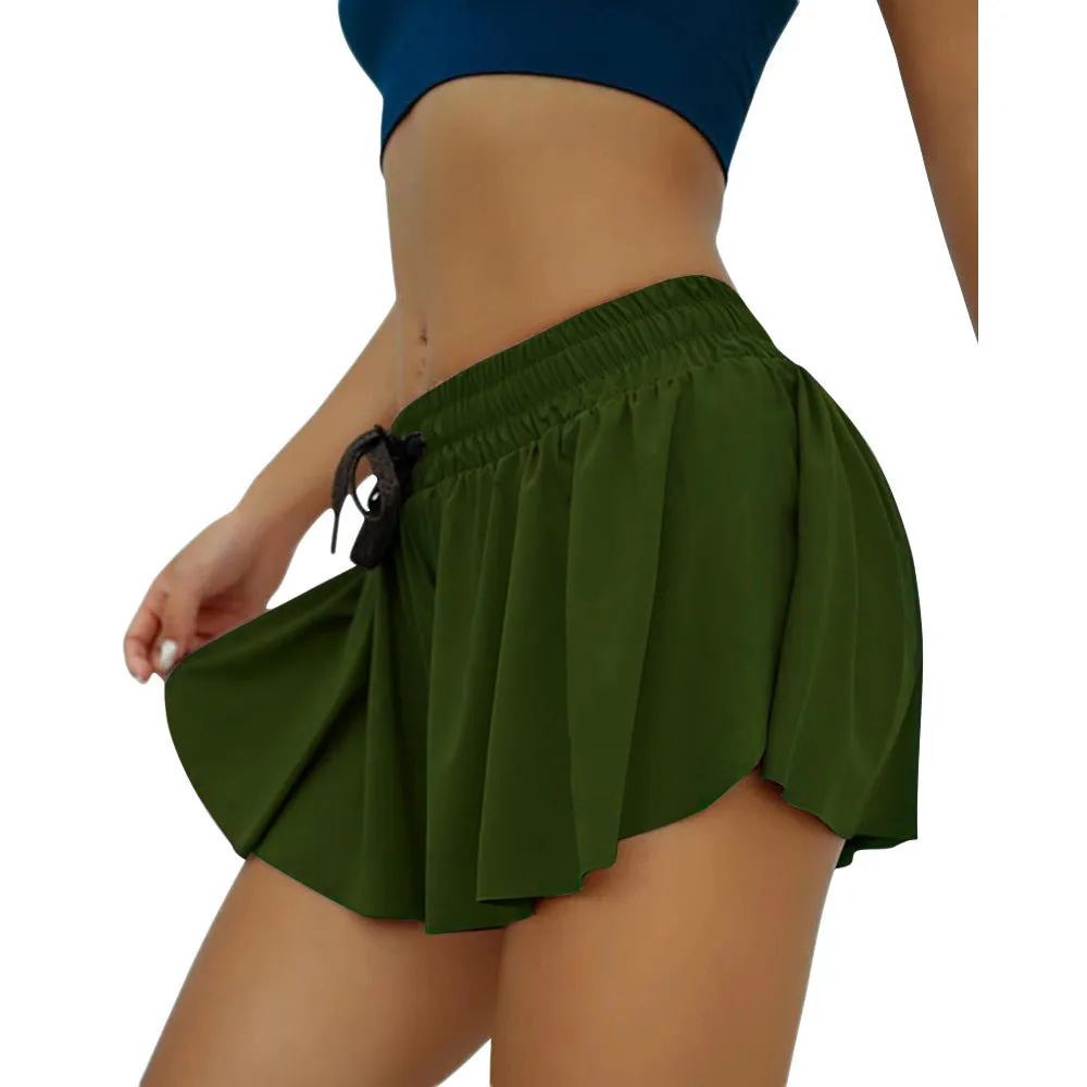 Gym Nude Yoga Breathable Shorts Burst Of Thin Sports Pants