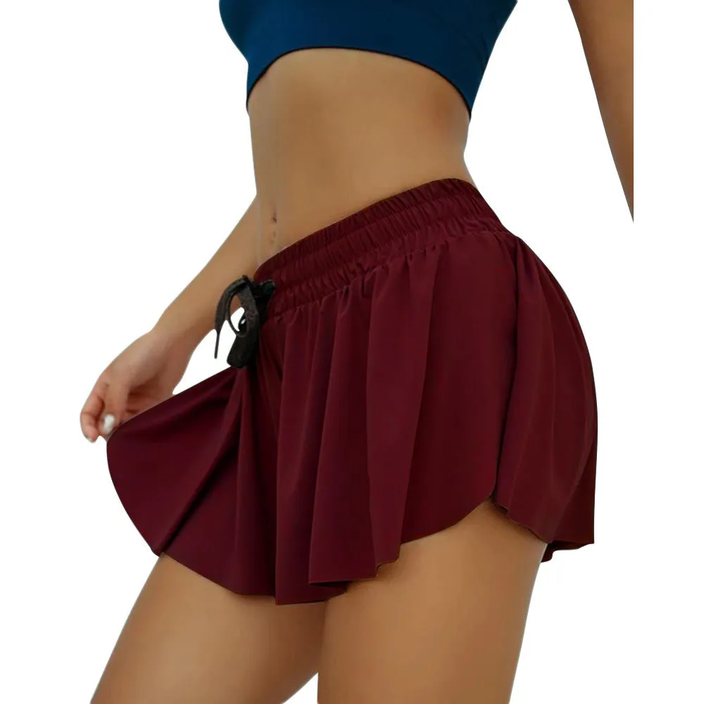 Gym Nude Yoga Breathable Shorts Burst Of Thin Sports Pants
