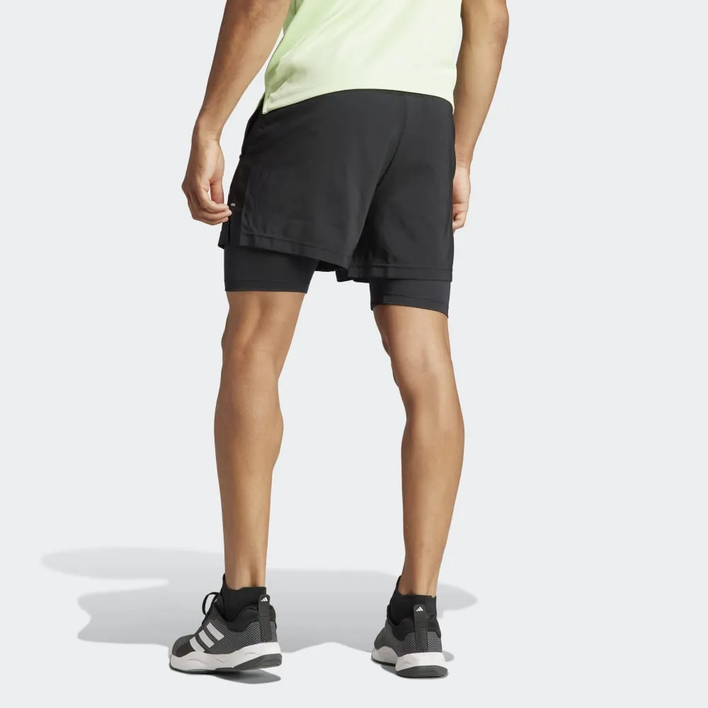 GYM  WV 2IN1 - Short d'entraînement 2 en 1 pour hommes - Adidas