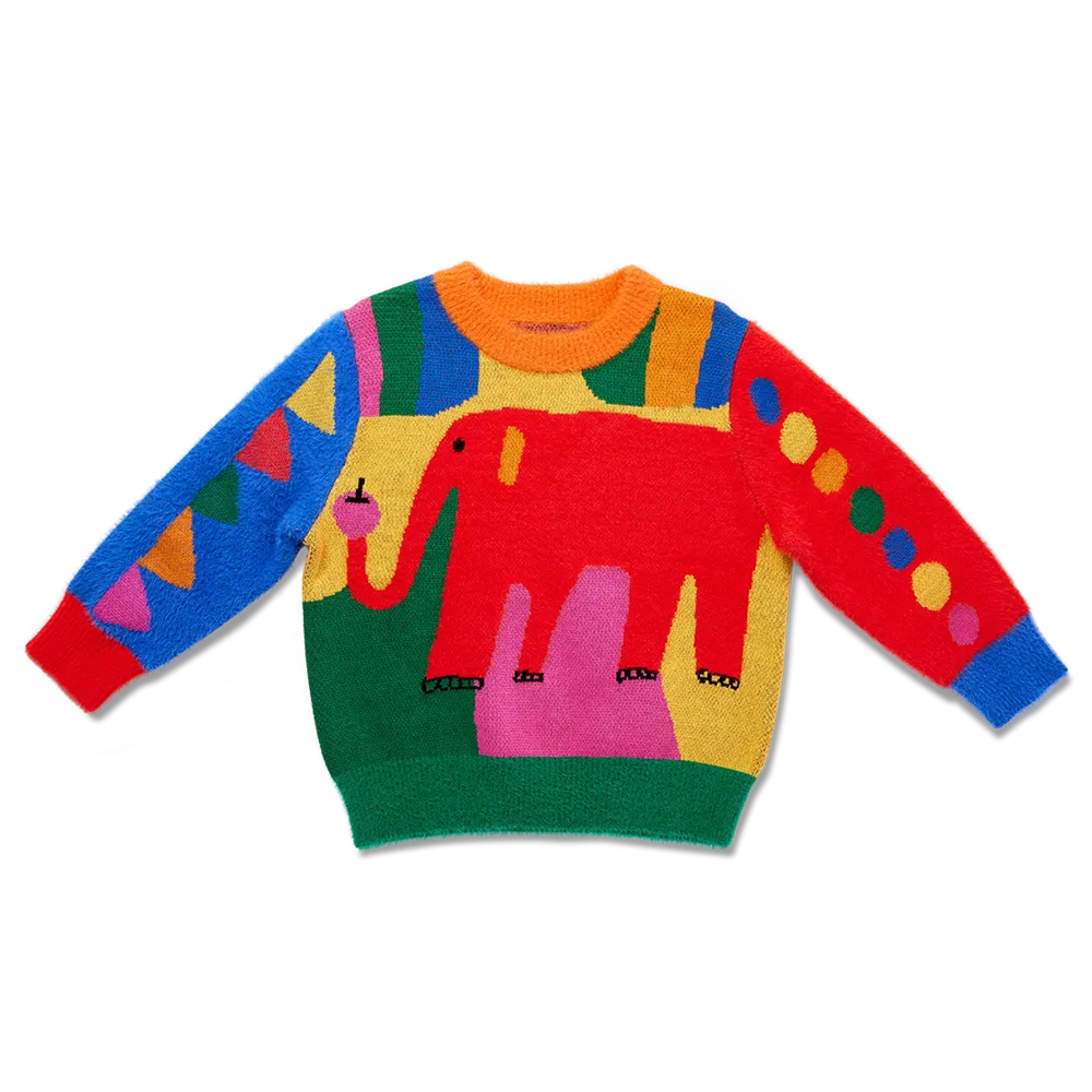 HALCYON NIGHTS SAFARI PARK KNIT JUMPER