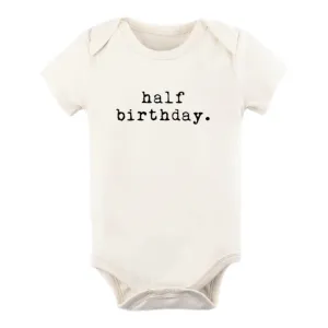 HALF BIRTHDAY SHORT SLEEVE BODYSUIT