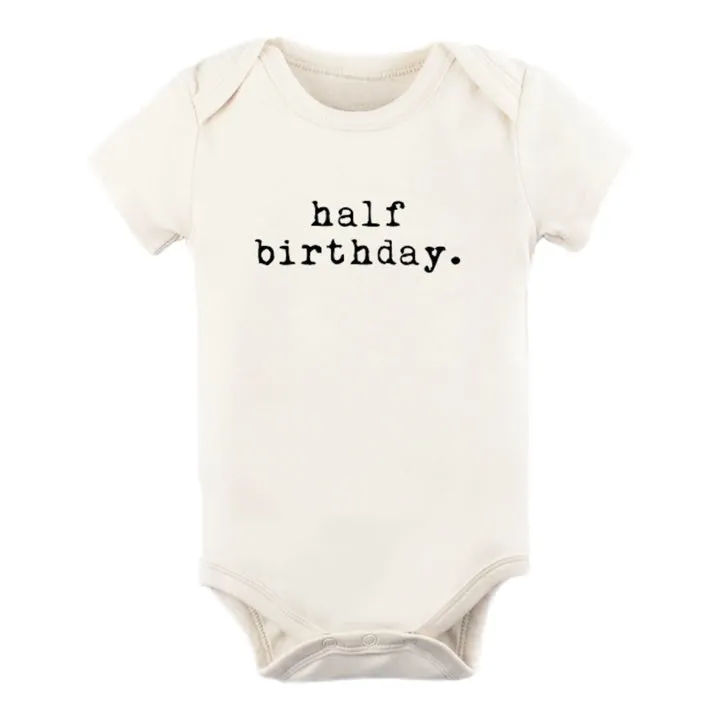 HALF BIRTHDAY SHORT SLEEVE BODYSUIT