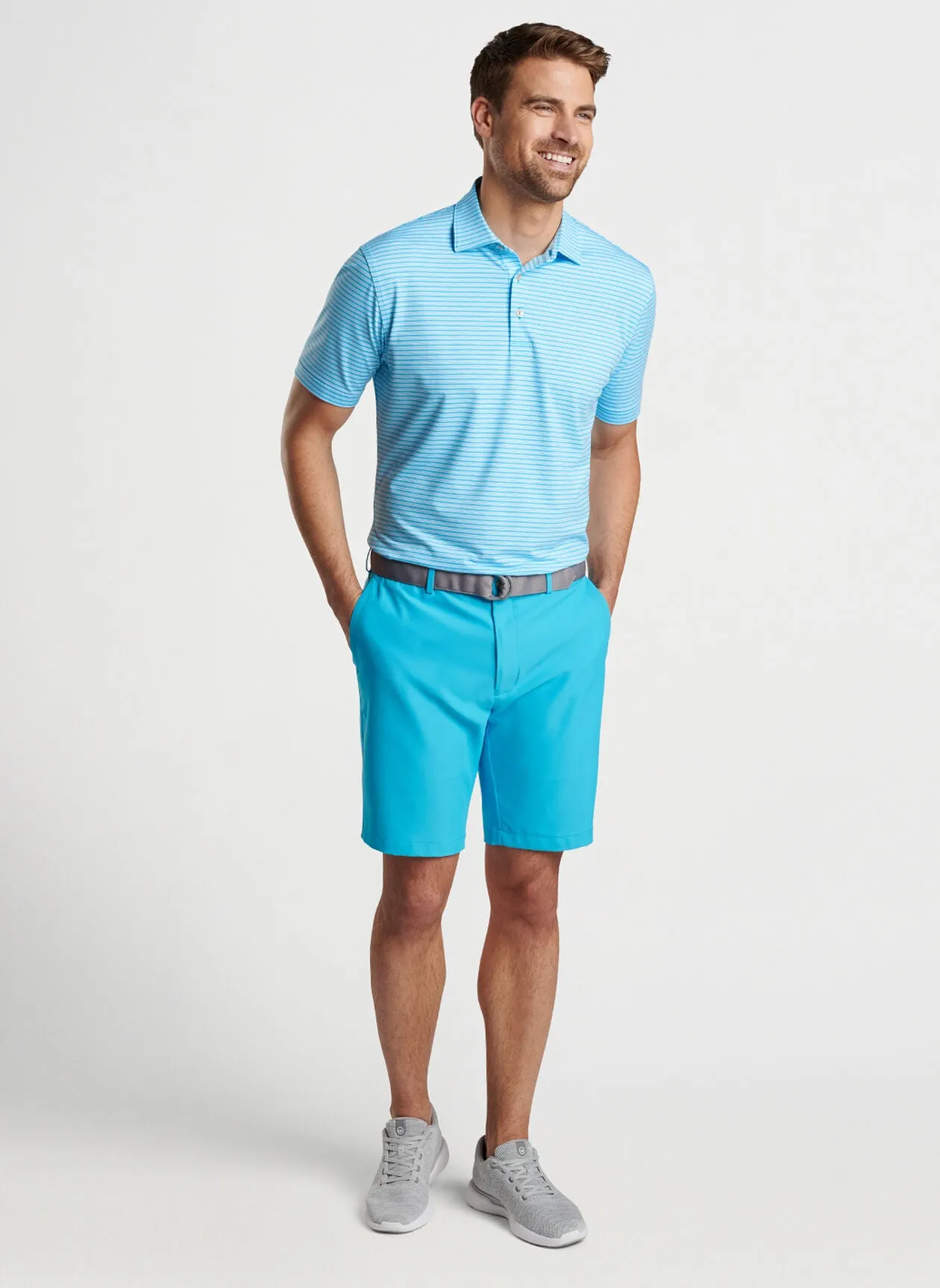 Heritage Performance Jersey Polo (Carribean)