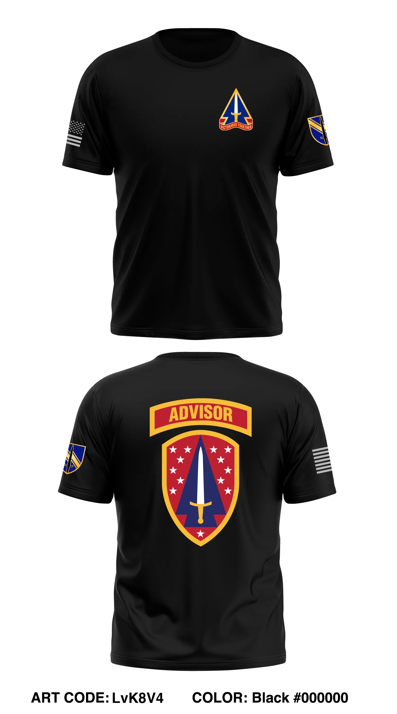 HHC, 2BN, 1SFAB Core Men's SS Performance Tee - LvK8V4
