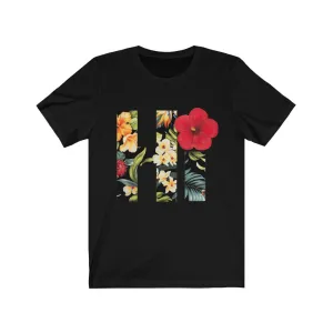 Hi Floral Short Sleeve Tee