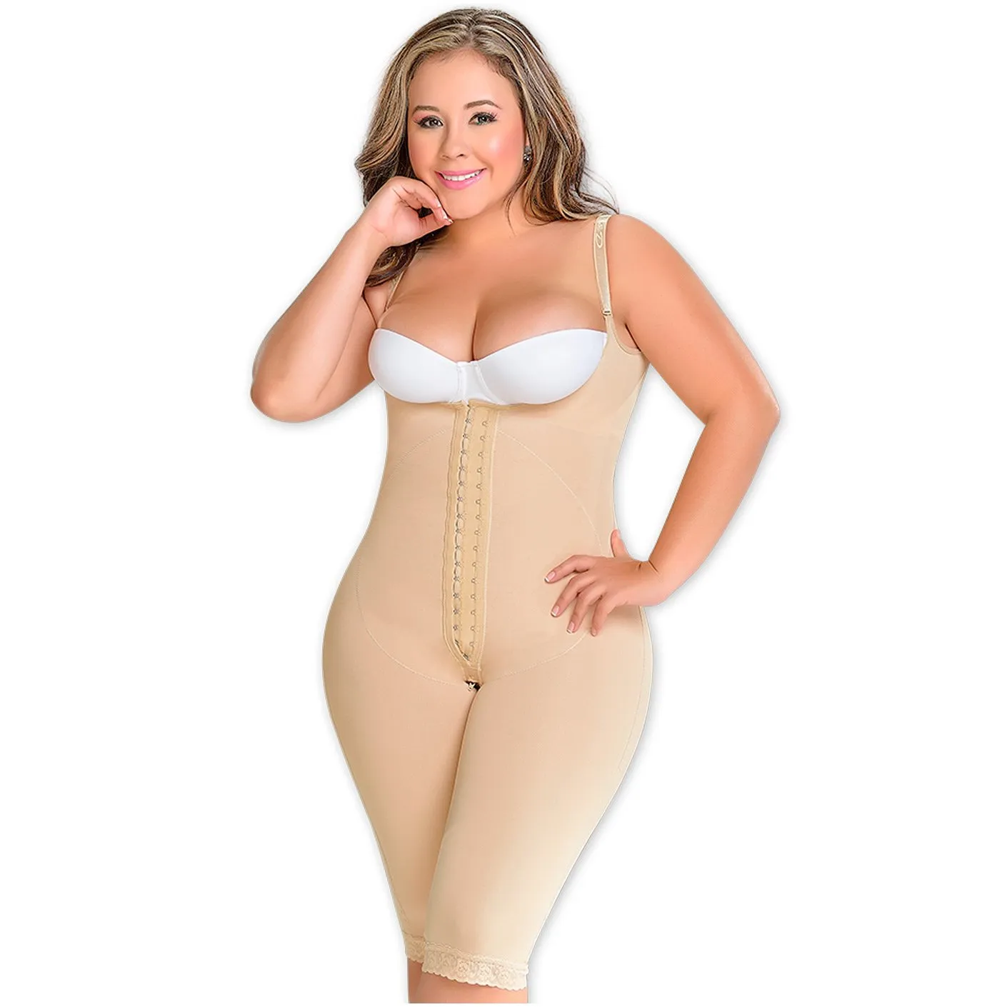 High Back Open Bust Effective Body Shaper