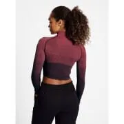 HUMMEL HMLMT FADE SEAMLESS HALF ZIP