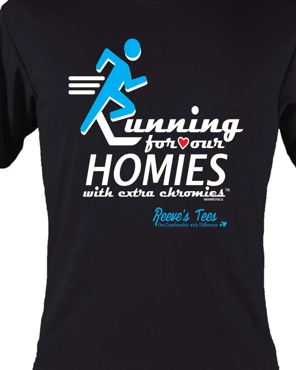 HWEC - "Running for Our Homies with Extra Chromies"- Adult - Short Sleeve Performance Tee