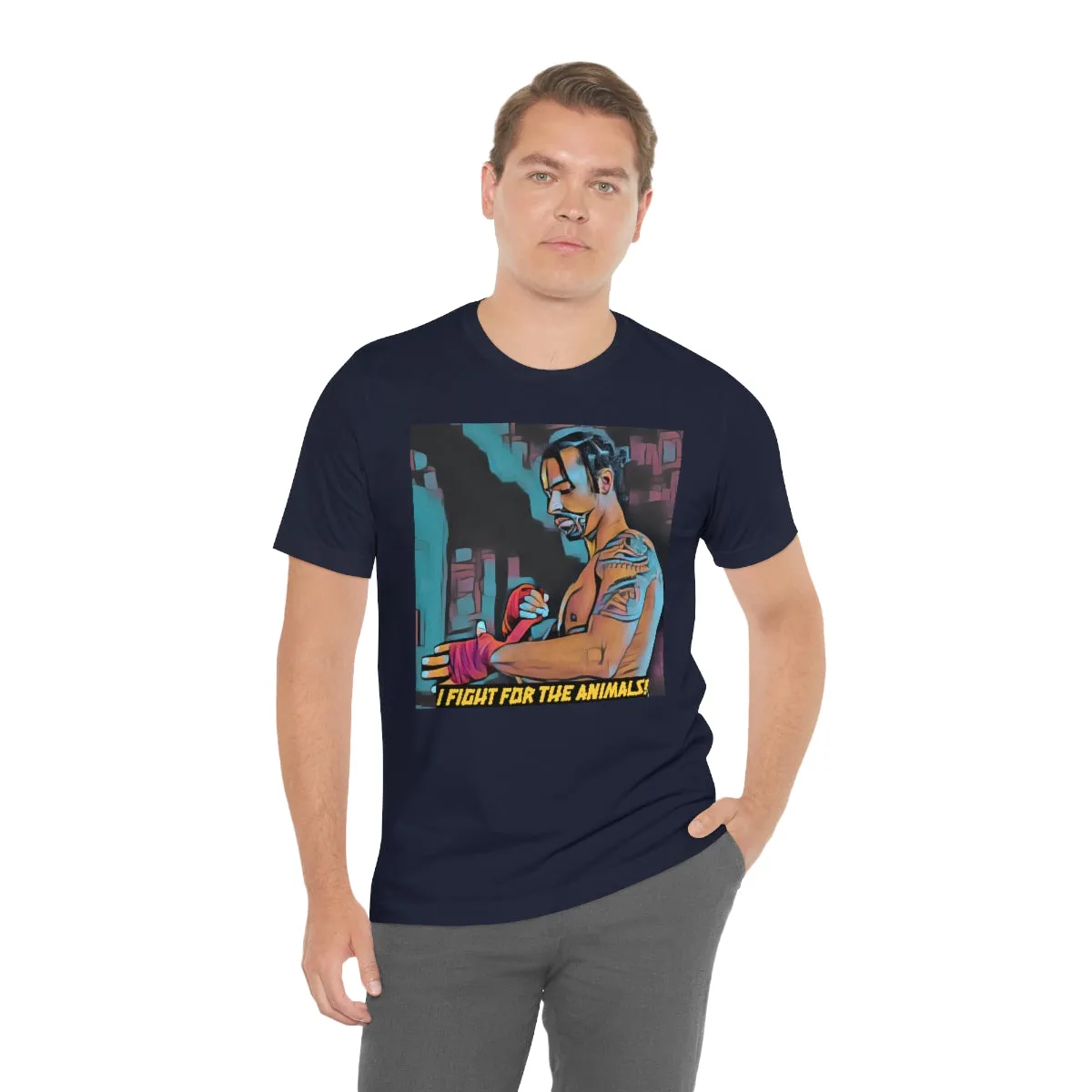 I Fight for the Animals! Short Sleeve Tee