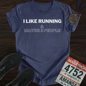 I Like Running T-Shirt