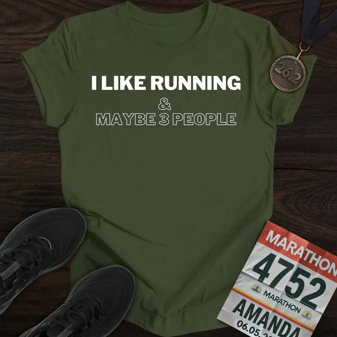 I Like Running T-Shirt