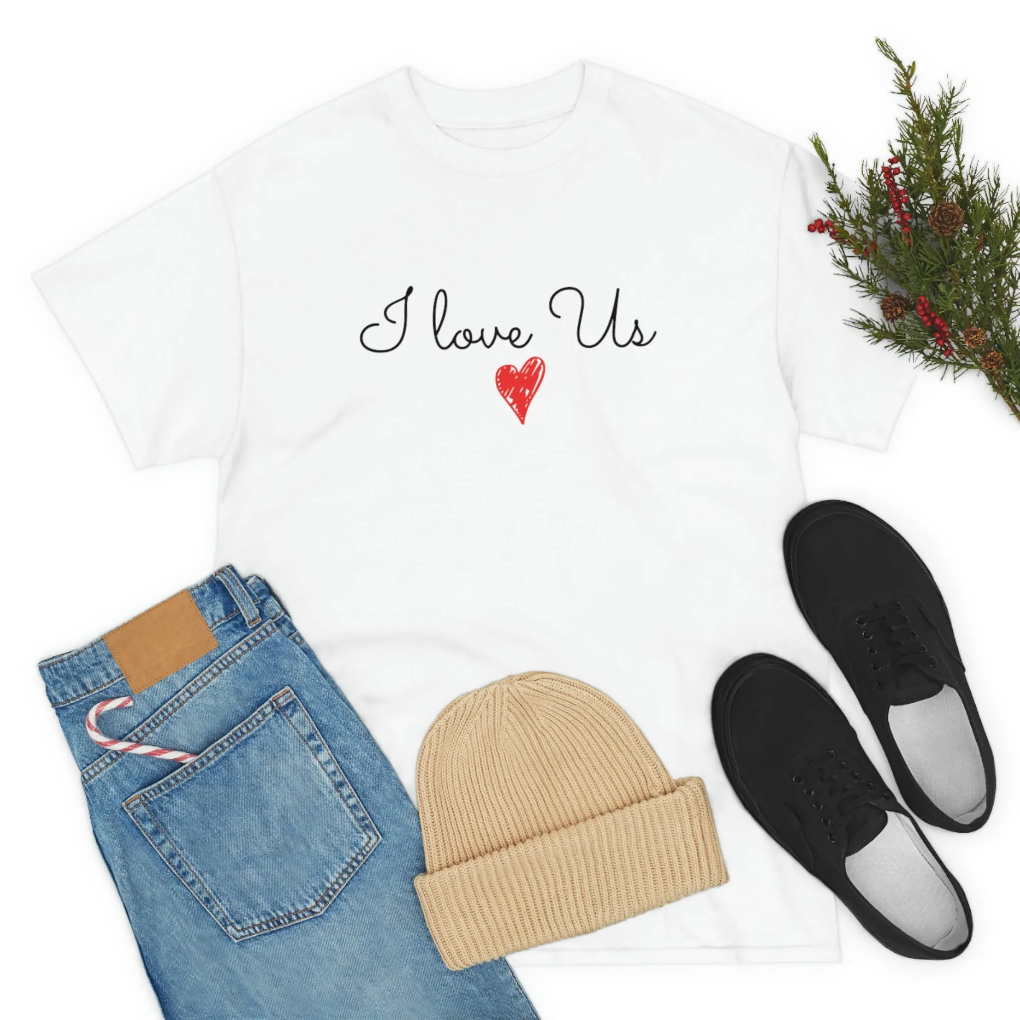 'I Love Us' Unisex Tee