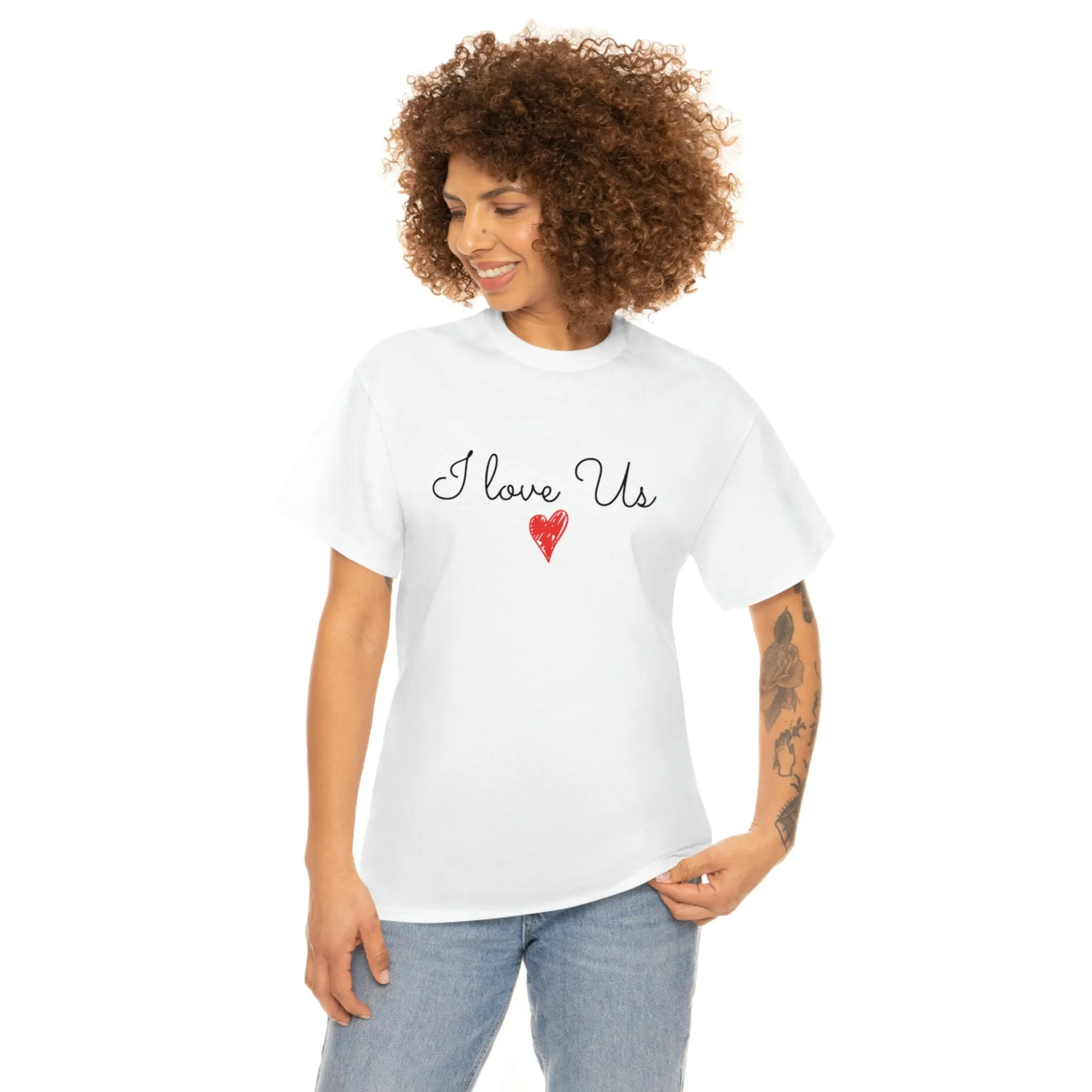 'I Love Us' Unisex Tee