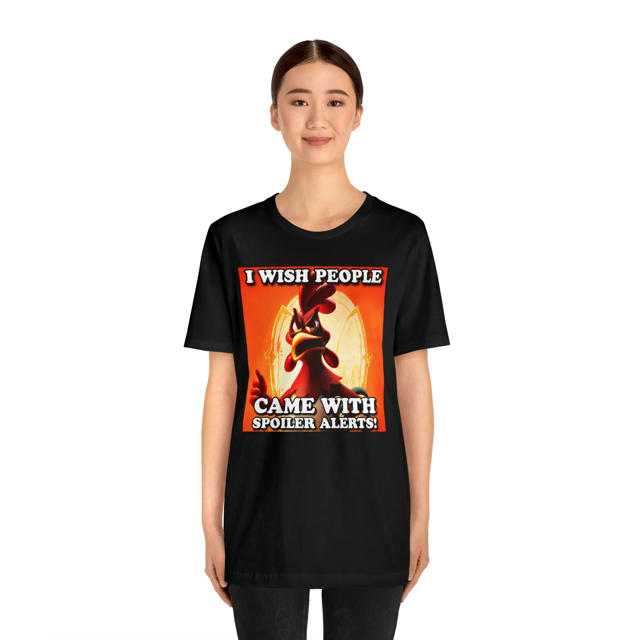 I Wish People Came With Spoiler Alerts! Short Sleeve Tee