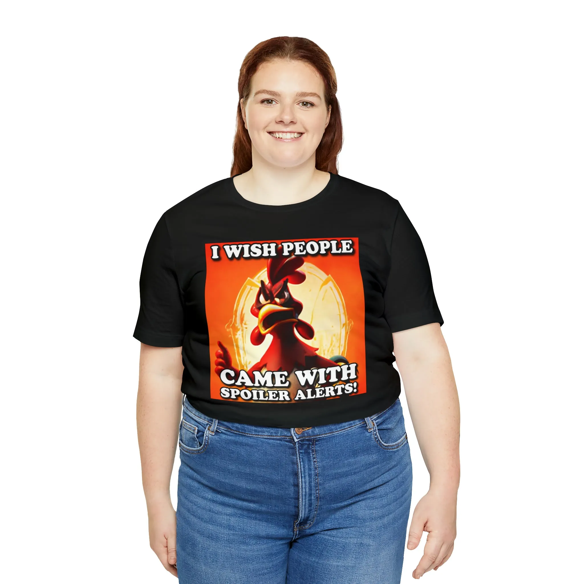 I Wish People Came With Spoiler Alerts! Short Sleeve Tee