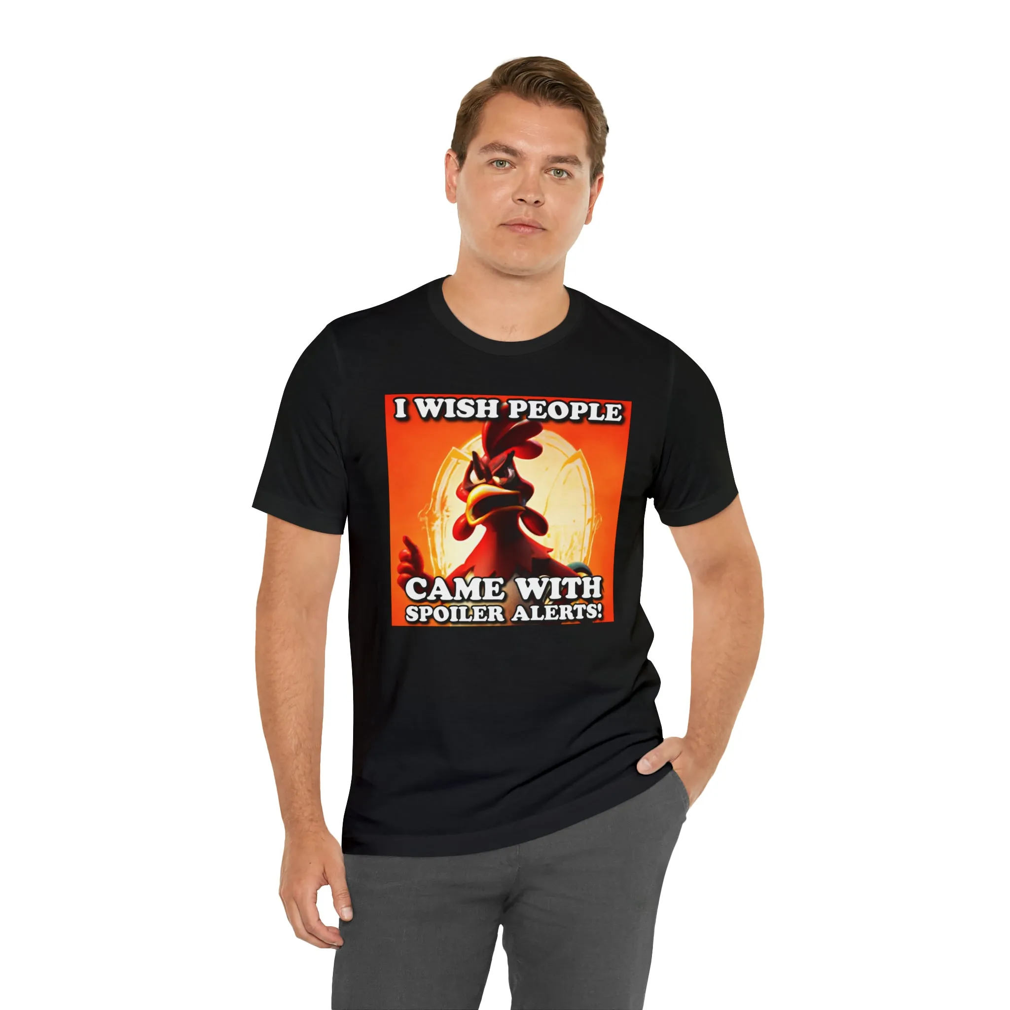 I Wish People Came With Spoiler Alerts! Short Sleeve Tee