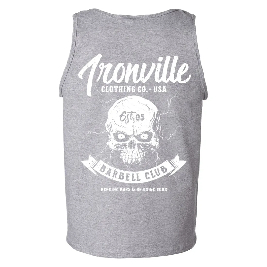 Ironville LIGHTNING BARBELL Standard Cut Tank Top