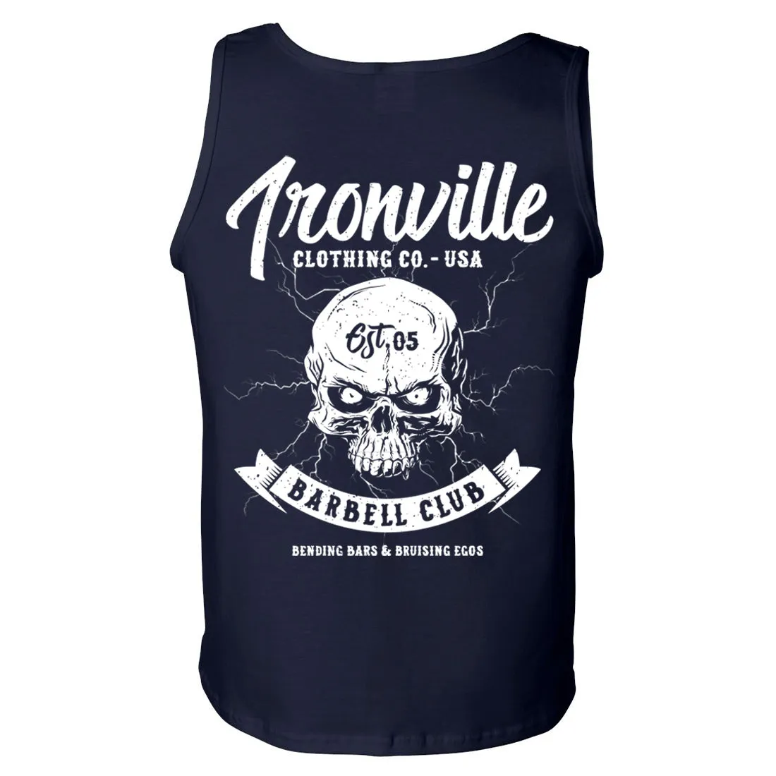 Ironville LIGHTNING BARBELL Standard Cut Tank Top
