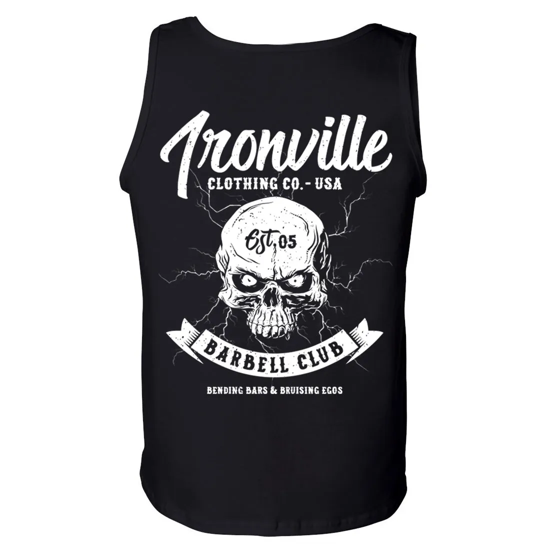 Ironville LIGHTNING BARBELL Standard Cut Tank Top