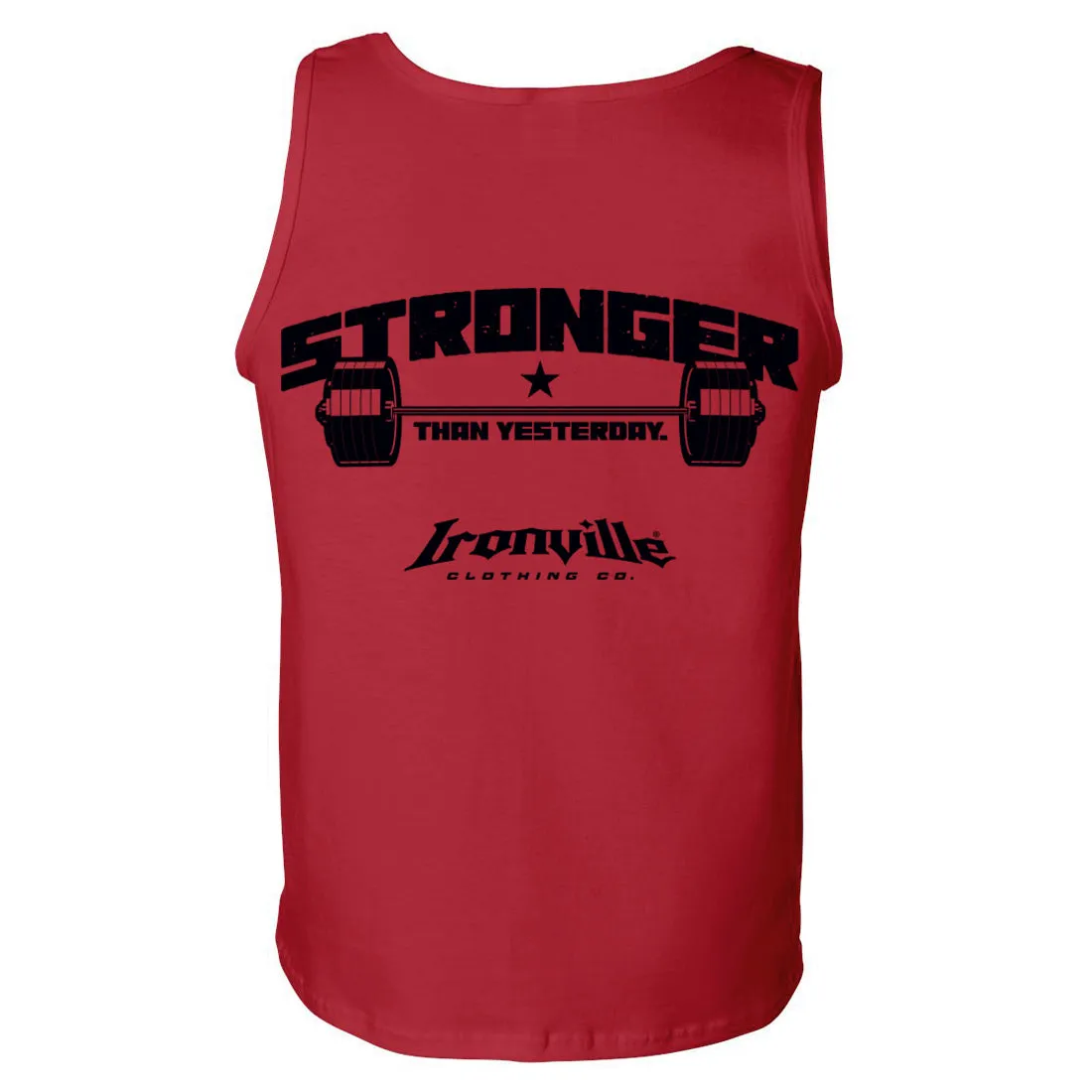 Ironville STRONGER THAN YESTERDAY Standard Cut Tank