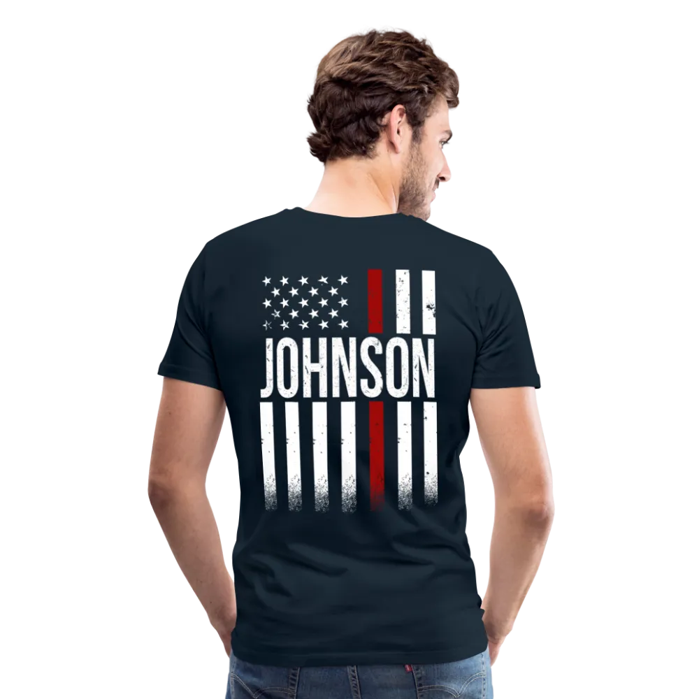Johnson Firefighter Men's Premium T-Shirt