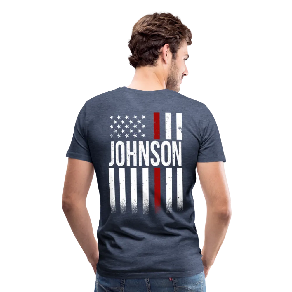 Johnson Firefighter Men's Premium T-Shirt