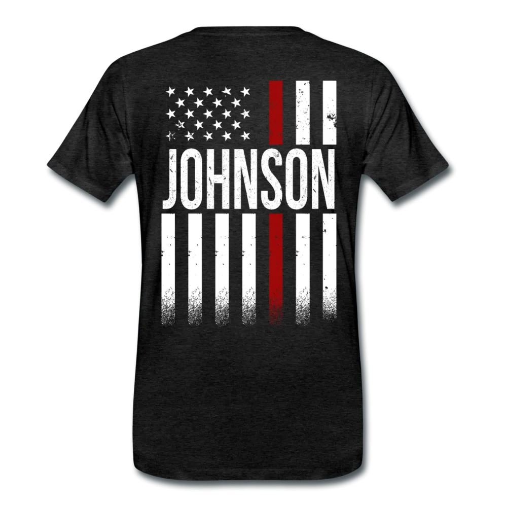 Johnson Firefighter Men's Premium T-Shirt